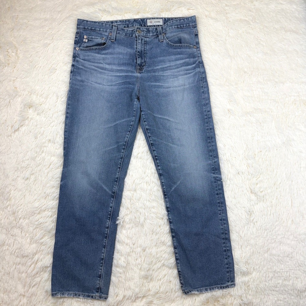 AG Adriano Goldschmied Ex-Boyfriend Jeans Women 31 Blue Slouchy Slim Fit